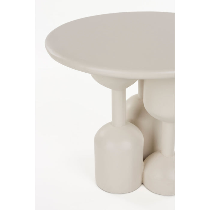 Housecraft Living Dec Bijzettafel Rond 55 cm Beige