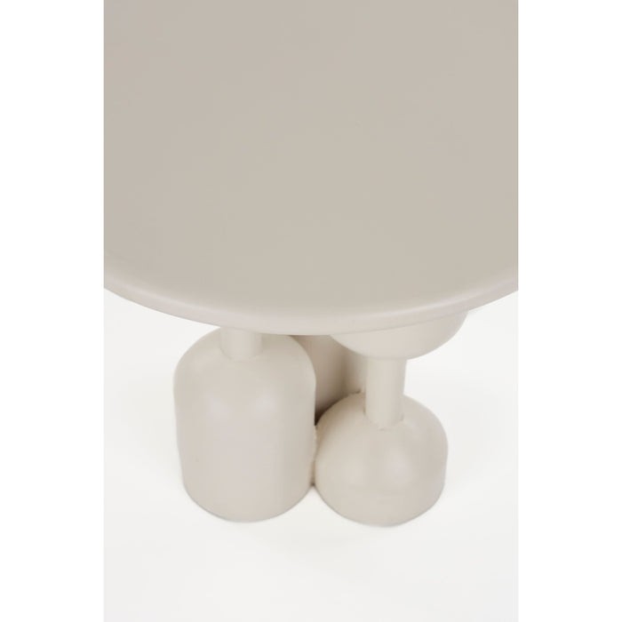 Housecraft Living Dec Bijzettafel Rond 55 cm Beige