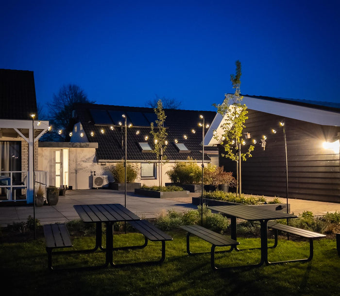 Set verlichtingspalen New York