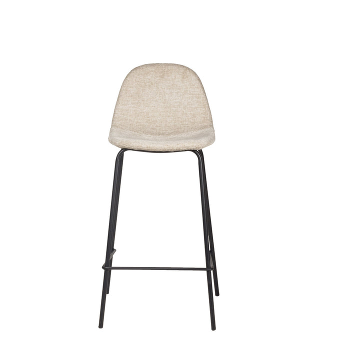 Giga Meubel - Barstoel Saar Beige - Set van 2