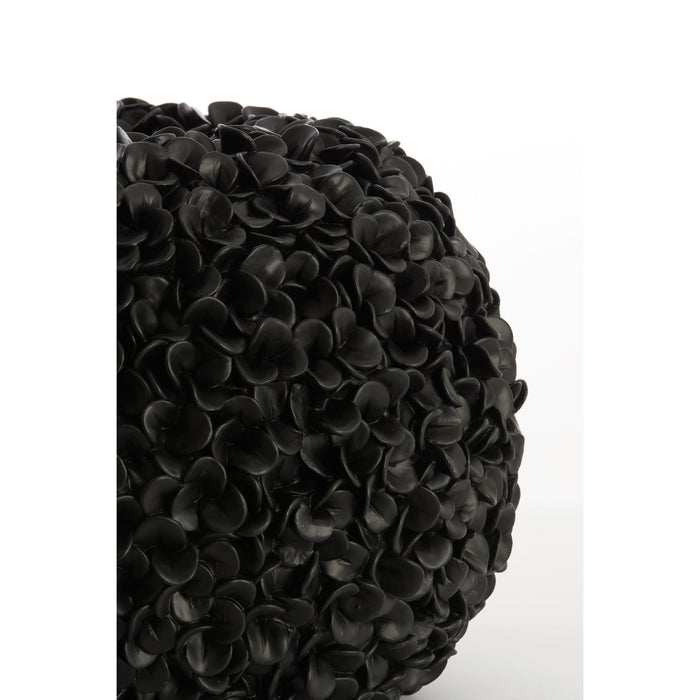 Light & Living Light&living Vaas deco Ø47,5x30 cm PHYLIA mat zwart