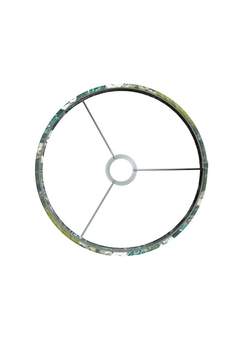 Light & Living Light&living Kap cilinder 30-30-21 cm XENIA FLORA groen