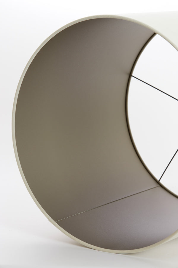 Light & Living Light&living Kap cilinder 40-40-49 cm VELOURS off white