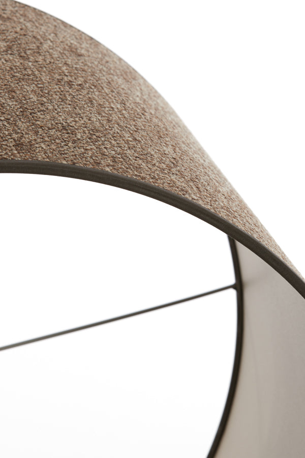 Light&living Kap cilinder 50-50-38 cm SAVERNA donker bruin