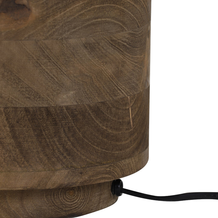 Light & Living Light&living Lampvoet Ø20x43 cm RACCO hout donker bruin