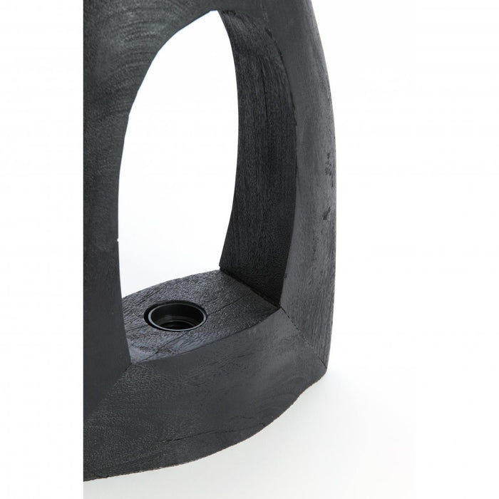 Light&living Tafellamp 27x10x35 cm CARINI hout mat zwart