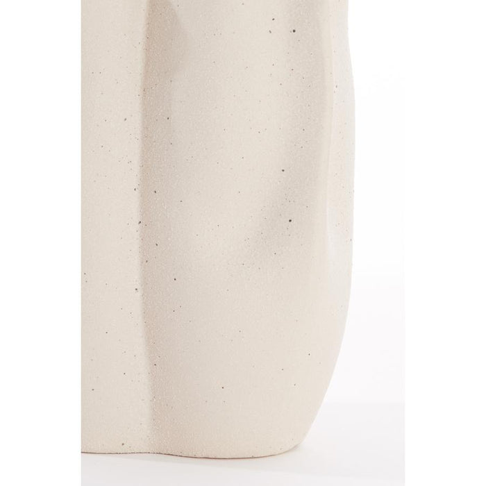 Light&living Vaas deco 28x27,5x36,5 cm SANGULI keramiek crème