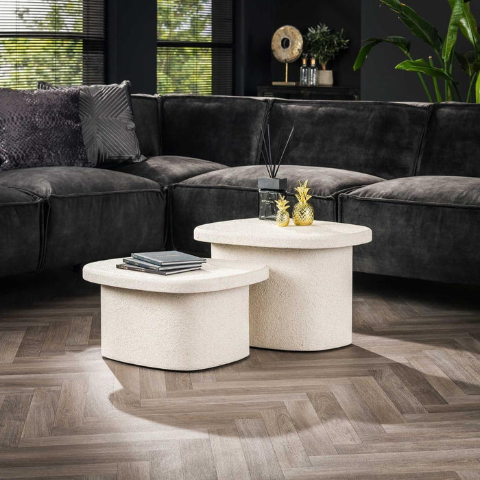 Fraaai - Sachiko organische salontafels - set van 2 - L