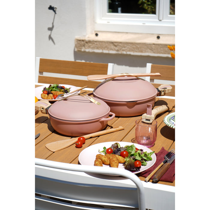 Cookut La Fabuleuse multifunctionele kookpot Ø24 cm - Pivoine