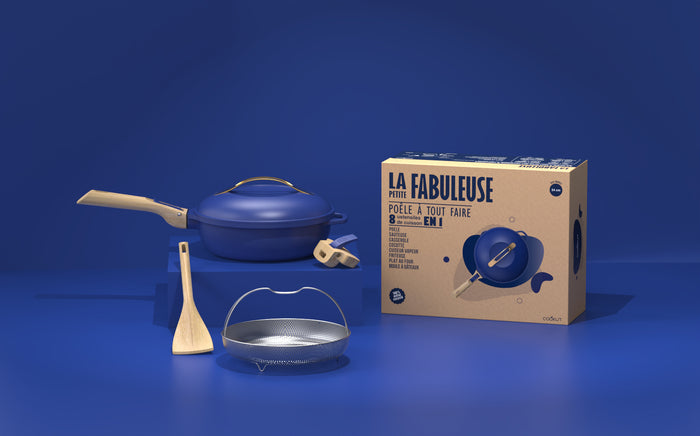 Cookut La Fabuleuse multifunctionele kookpot Ø24 cm - Saphir