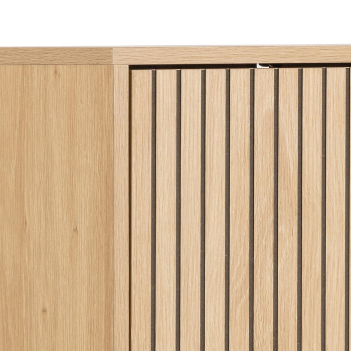 by fonQ Lamina Schoenenkast - 3 Lades - Eiken