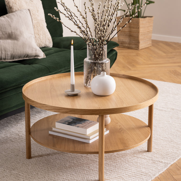 by fonQ Ronda Salontafel - Eiken