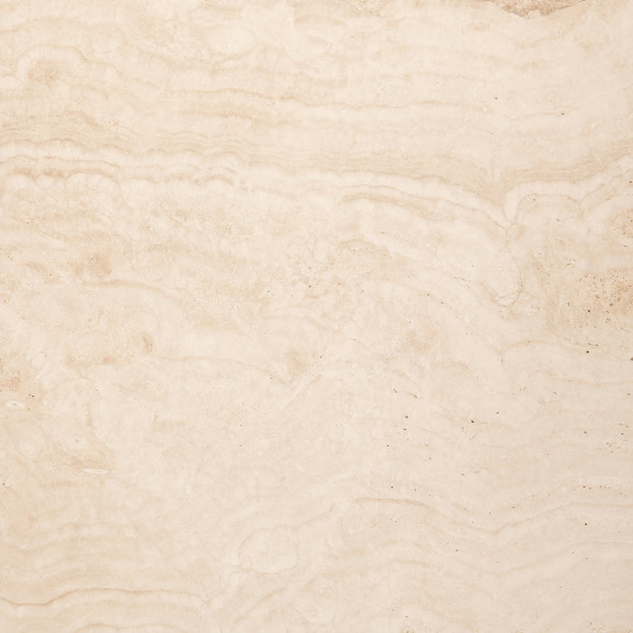 by fonQ Webby Bijzettafel Ø 55 cm - Crème / Chroom