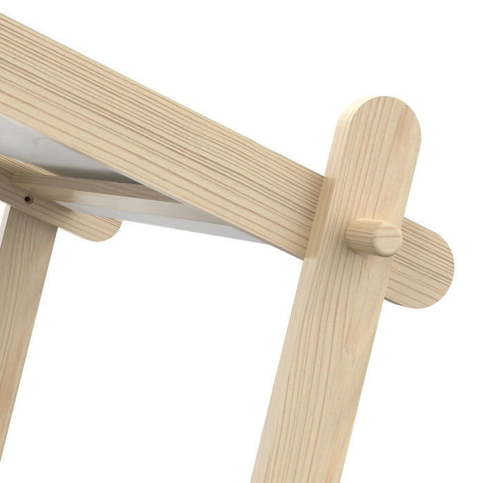 DEMEYERE Kinderhutbed - Mdf - Grijs - Inclusief bedbodem - 90x200 cm