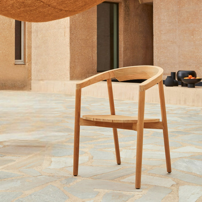 Tikamoon - Francia - Massief teak tuinstoel