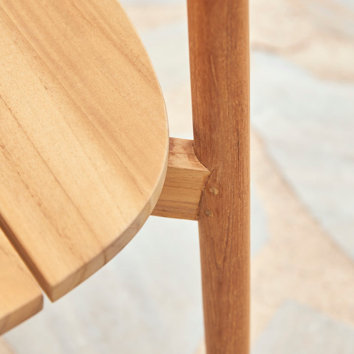 Tikamoon - Francia - Massief teak tuinstoel