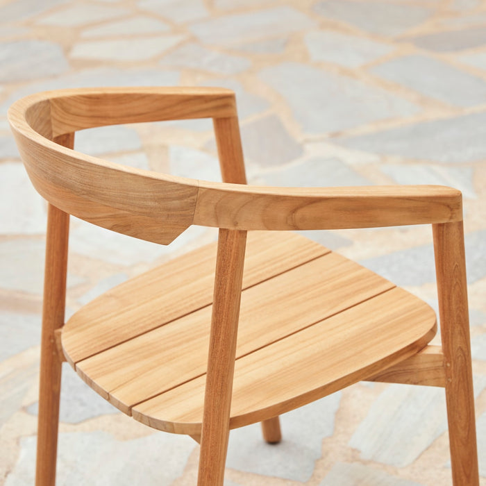 Tikamoon - Francia - Massief teak tuinstoel