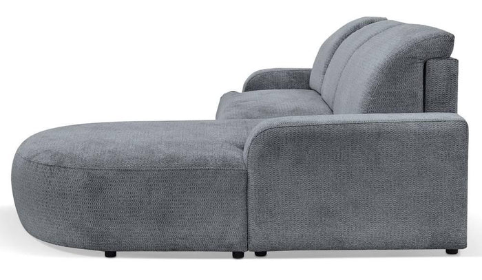 NADUVI Collection Hoekbank Alma rechts met slaapfunctie