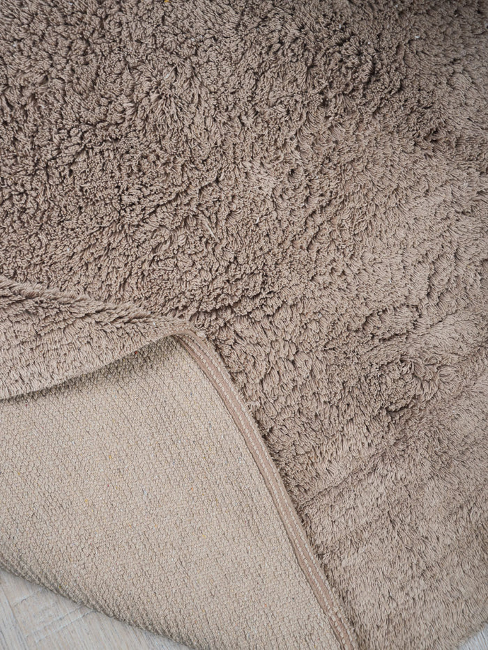 Veer Carpets - Wasbaar Vloerkleed Bodi - Taupe 160 x 230 cm