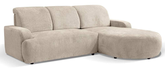 NADUVI Collection Hoekbank Alma rechts met slaapfunctie