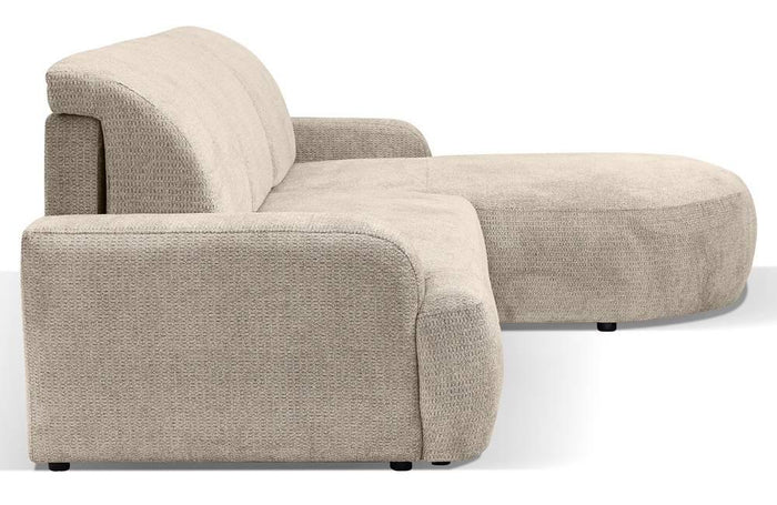 NADUVI Collection Hoekbank Alma rechts met slaapfunctie