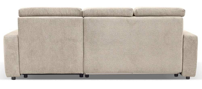 NADUVI Collection Hoekbank Alma rechts met slaapfunctie