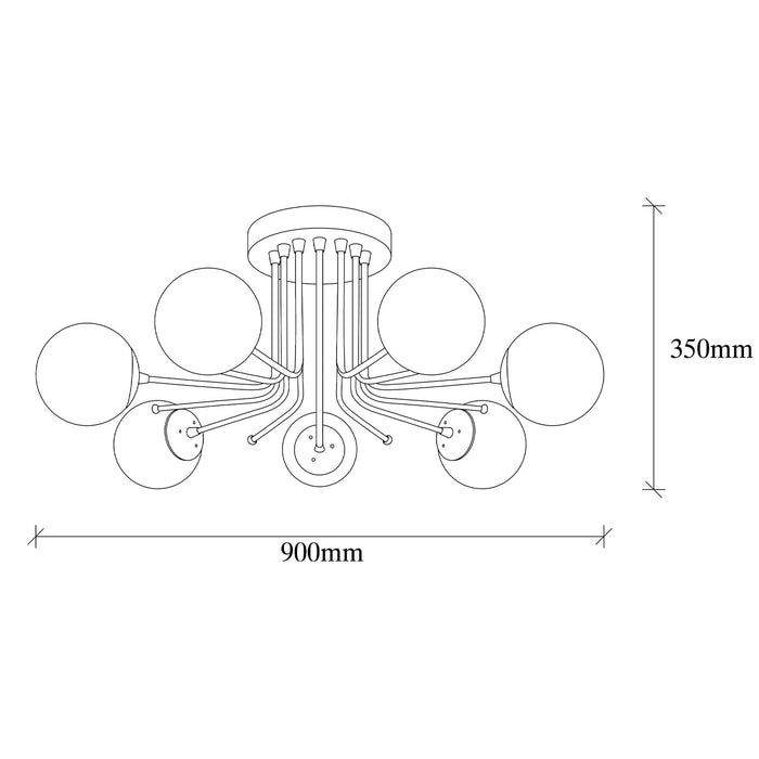 Opviq Hanglamp Elizabeth