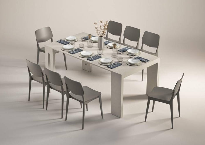 NADUVI Collection Bijzettafel Jean uitschuifbaar