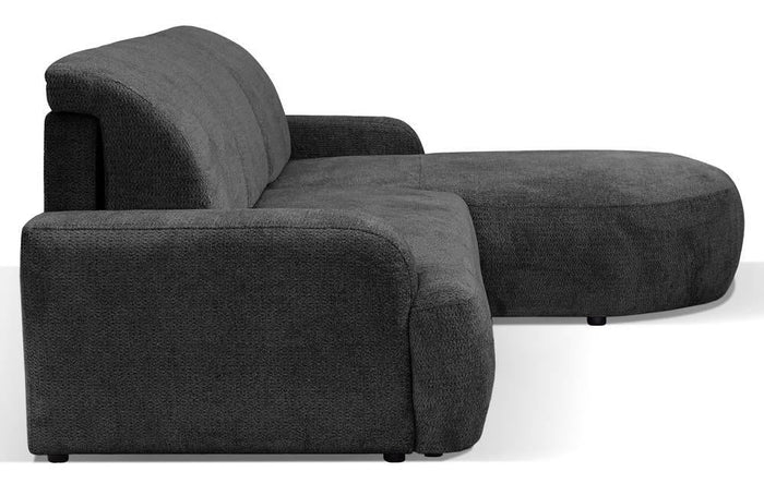 NADUVI Collection Hoekbank Alma rechts met slaapfunctie