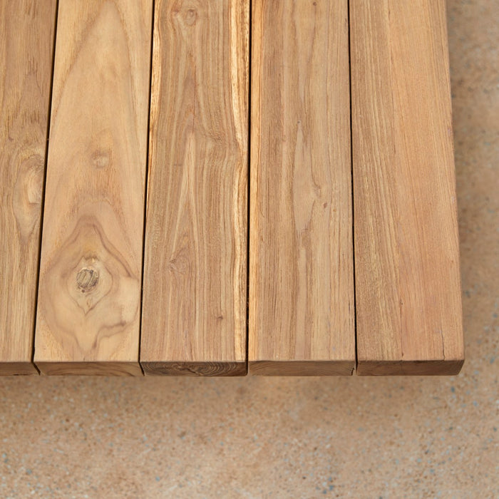 Tikamoon - Joaquin - Gerecyclede massief teakhouten tuinbank