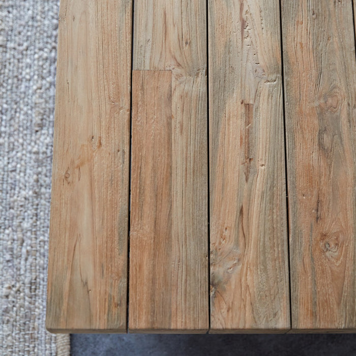 Tikamoon - Joaquin - Bankje van massief gerecycled teakhout