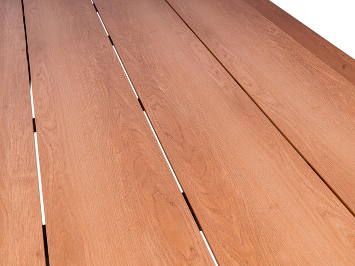 Aluminium picknicktafel Bermuda zwart