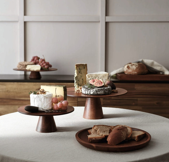 ASA Wood Taartplateau Acacia Hout Bruin 29cm