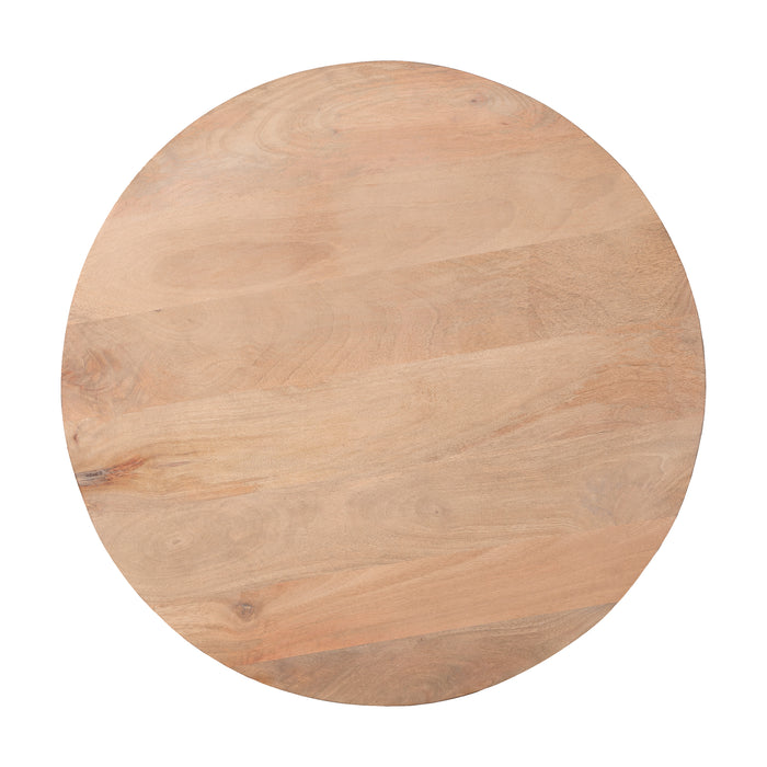 Lewis & Loft Salontafel Laila - FSC® Mangohout - Rond ⌀70 cm - Naturel