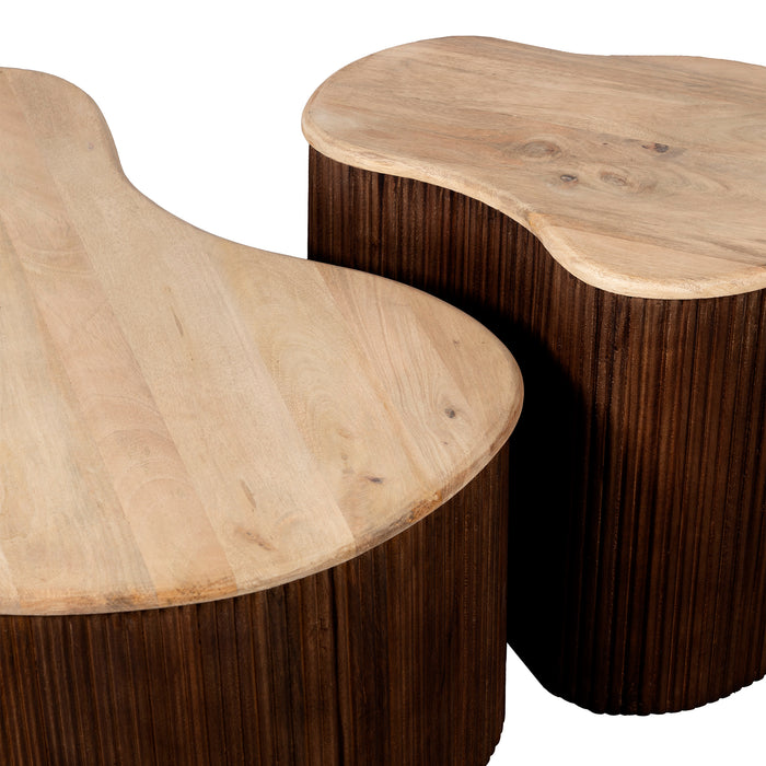 Lewis & Loft Salontafel Lena – Maat L – FSC® mangohout – Bruin