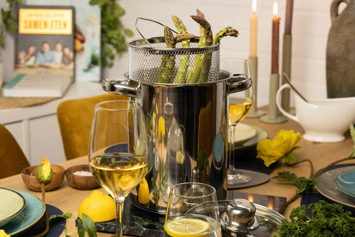 Cooking Pastapan | Aspergepan - RVS - ø 16 cm | 4.0 liter