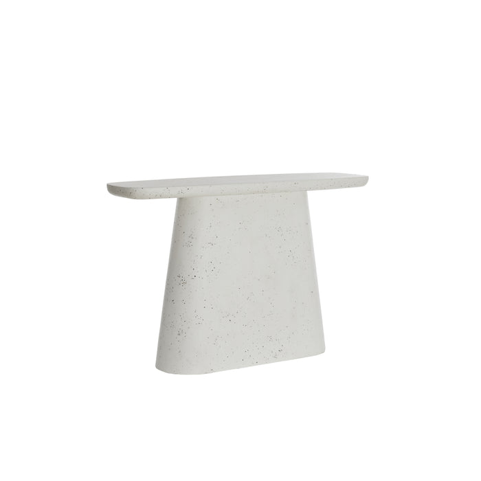 Light&living Side table 120x40x78 cm HAMURA terrazzo wit