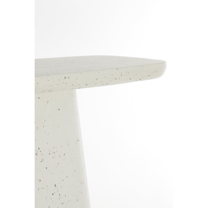 Light&living Side table 120x40x78 cm HAMURA terrazzo wit