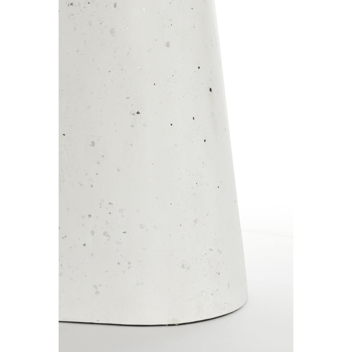 Light&living Side table 120x40x78 cm HAMURA terrazzo wit