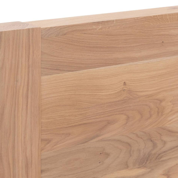 Goossens Bedframe Bibi - 140 x 210 - Eiken wit geolied - Hout