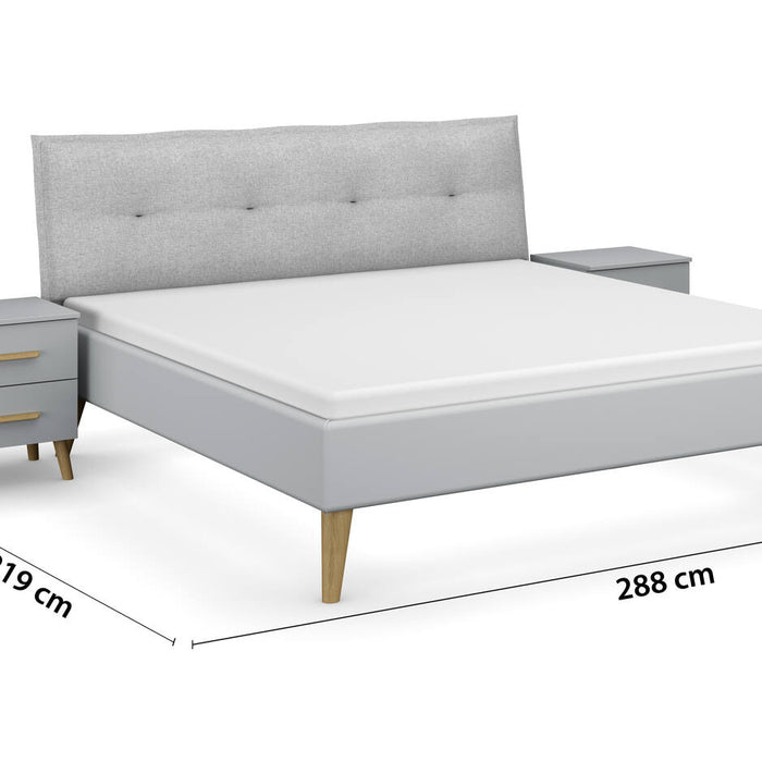 Goossens Basic Bedframe Skandi - 288 x - -