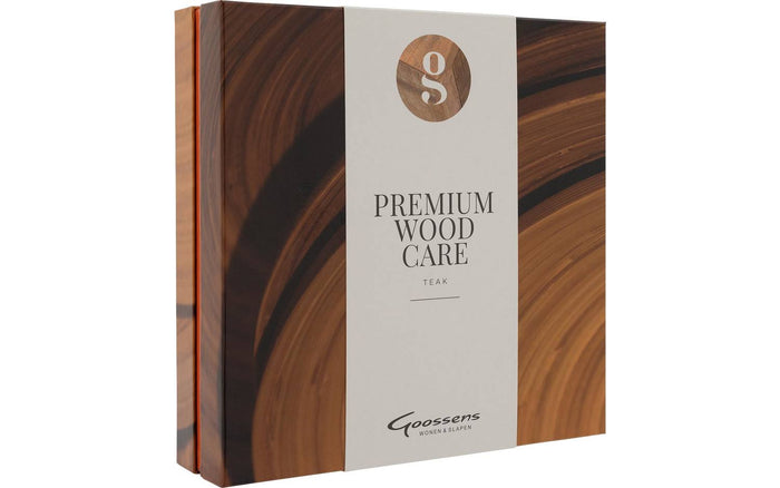 Goossens Houtzeep Premium Wood Care Kit, Tbv onbewerkt teak