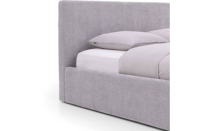Goossens Bedframe Mysen Storage - 160 x 200 - Stof fijn geweven
