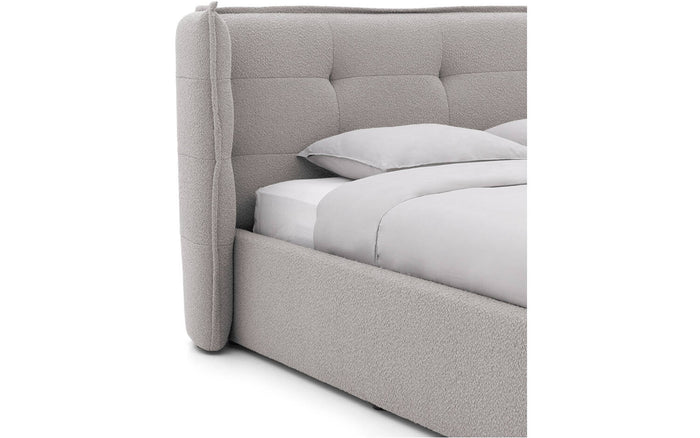 Goossens Gestoffeerd Bedframe Canon - 160 x 200 - Stof boucle