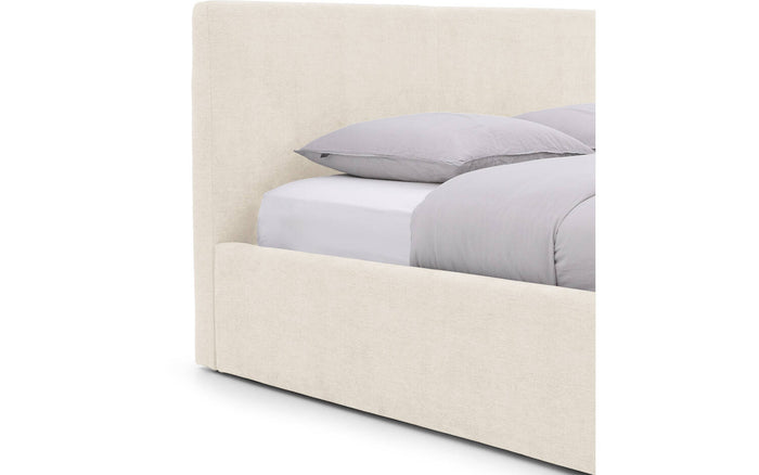Goossens Bedframe Mysen Storage - 160 x 200 - Stof fijn geweven