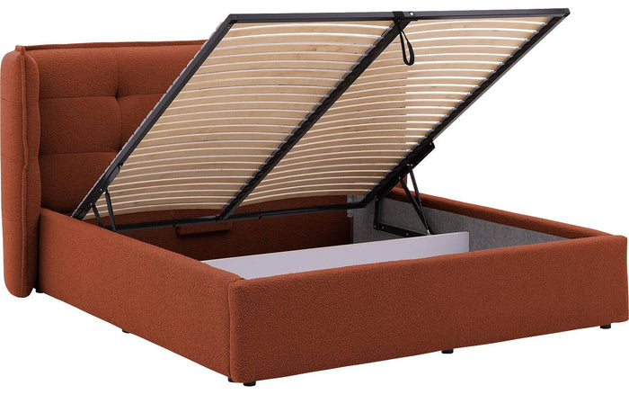 Goossens Gestoffeerd Bedframe Canon - 180 x 200 - Stof boucle