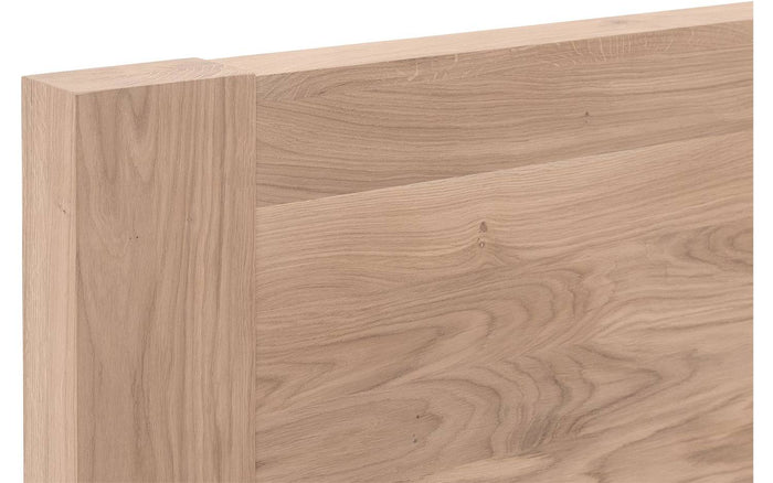 Goossens Bedframe Bibi - 160 x 200 - Eiken gelakt roomwit - Hout