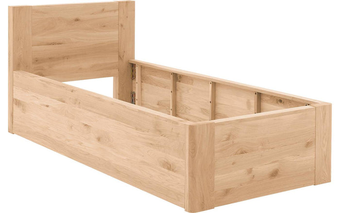 Goossens Bedframe Bibi - 90 x 200 - Eiken soft touch lak blank - Hout