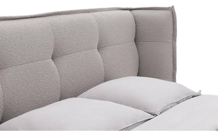 Goossens Gestoffeerd Bedframe Canon - 140 x 200 - Stof boucle