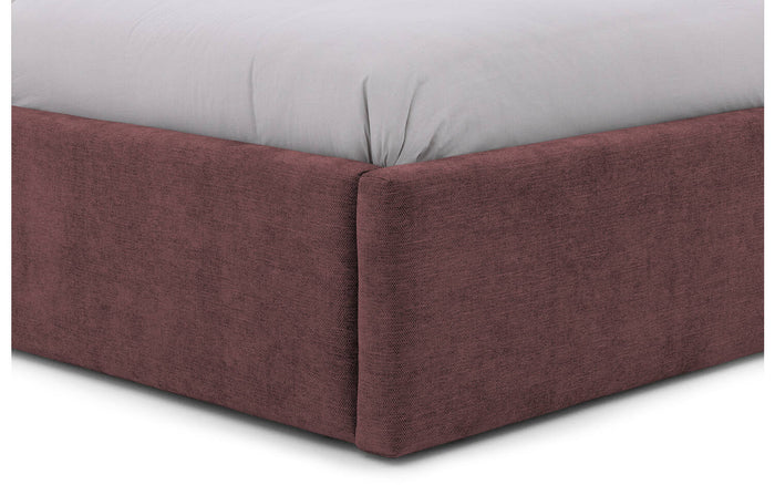 Goossens Bedframe Mysen Storage - 160 x 200 - Stof fijn geweven